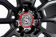 Load image into Gallery viewer, Strasse Wheel Carbon Fiber 2-Piece Center Caps