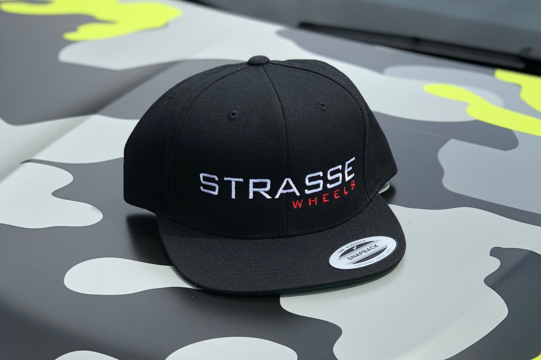 Strasse Wheels FlexFit Hat (Black)