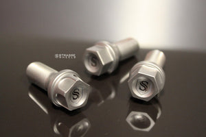 Strasse Wheels Titanium Lug Bolt / Lug Nut Set